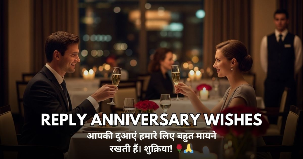 Anniversary Wishes Reply