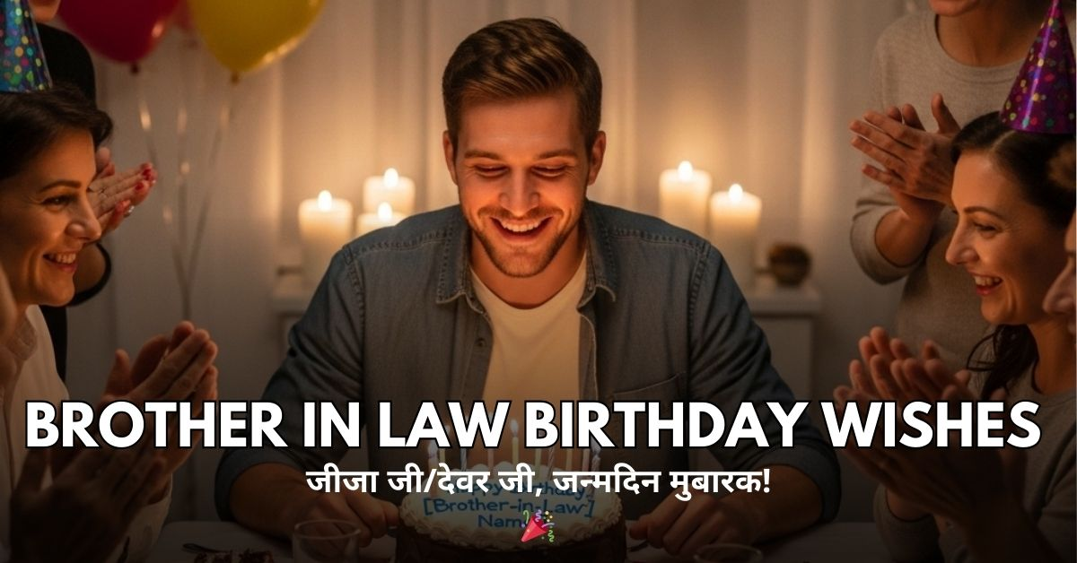 Birthday Wishes for Brother in Law