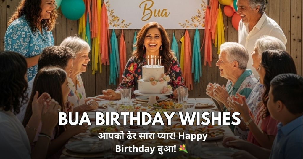 Birthday Wishes for Bua