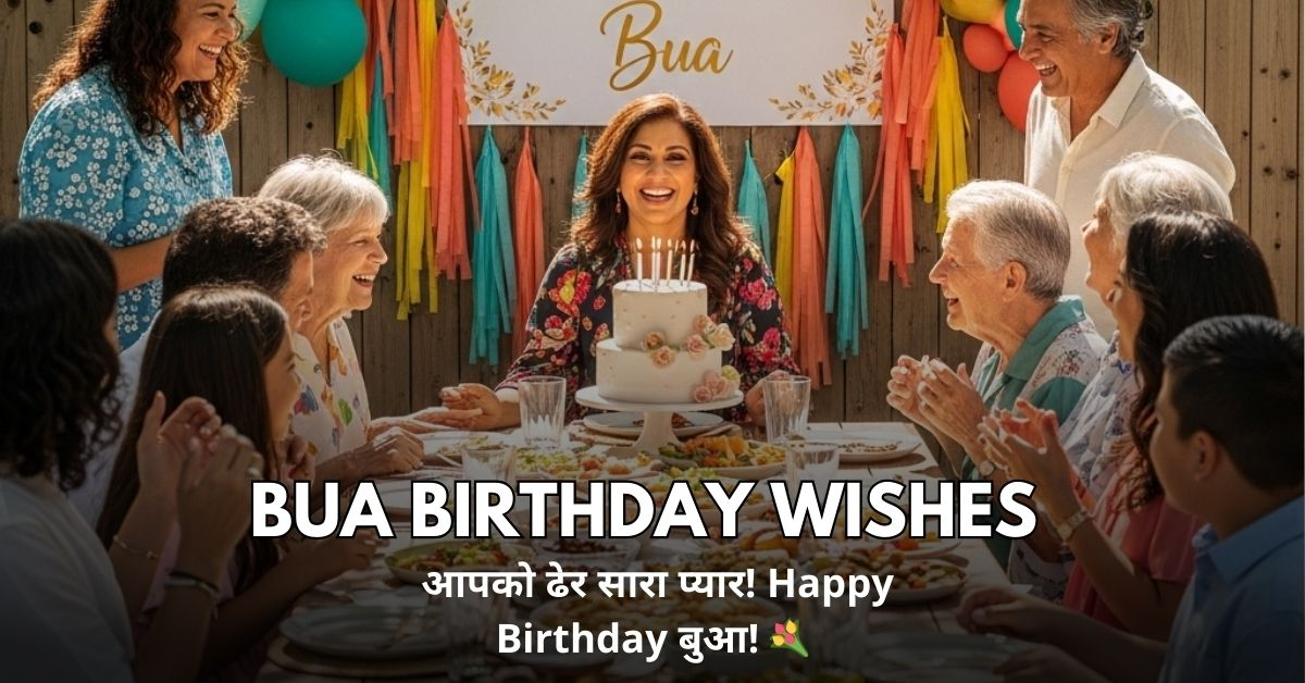 Birthday Wishes for Bua