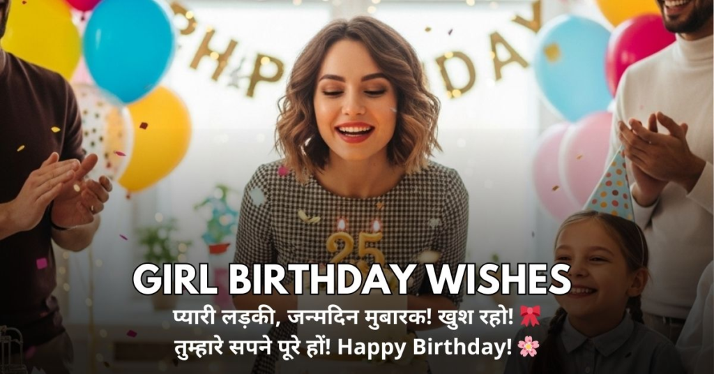 Birthday Wishes for Girl in Hindi