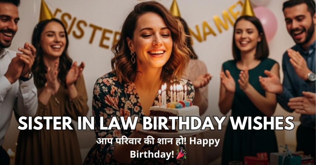 Birthday Wishes for Sister in Law