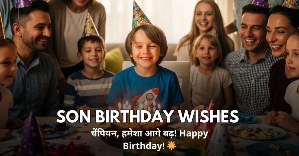 Son Birthday Wishes