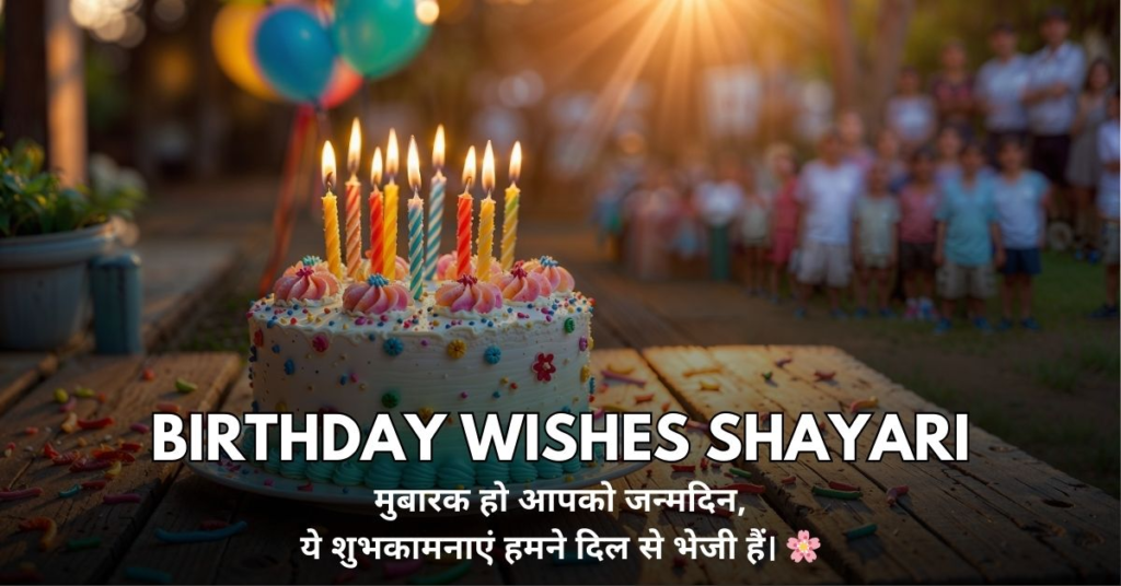 Birthday Wishes Shayari